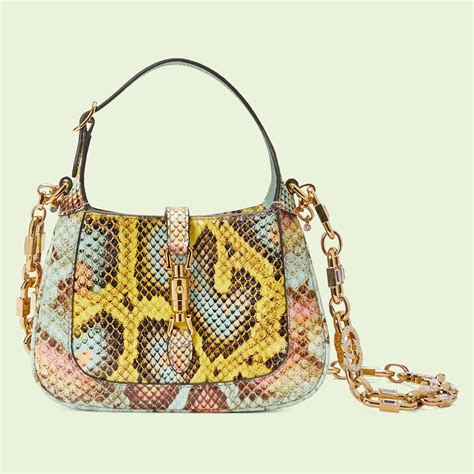 borsa gucci arli pitone|Gucci .